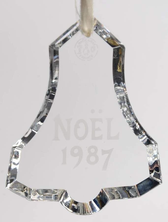 Baccarat Annual Ornament Noel-Bell - Boxed by Baccarat-1