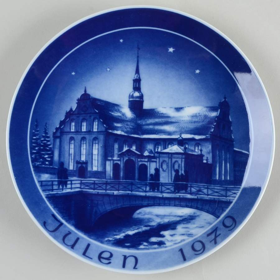 Danish Christmas Churches Holmens Church - No Box by Bareuther & Co-1