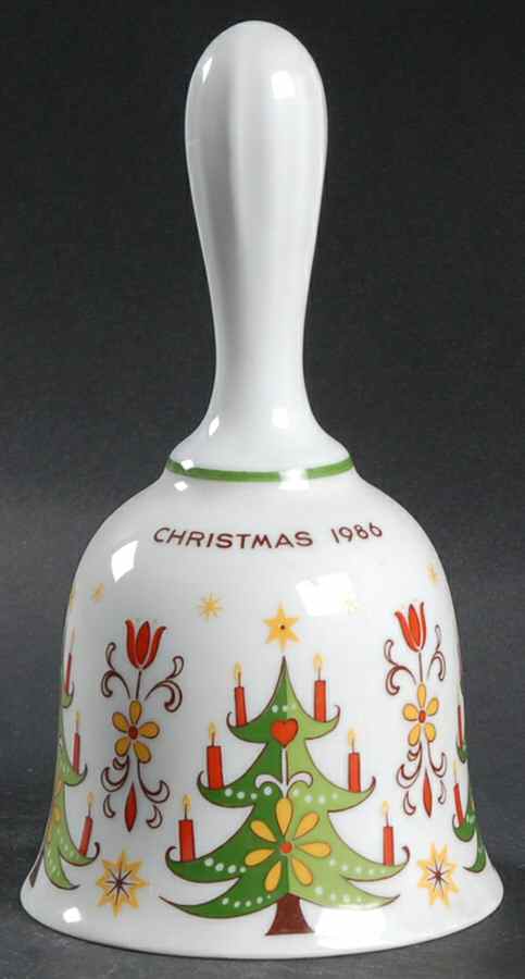 Christmas Bell 1986 Christmas Bell - Boxed by Bareuther & Co-1