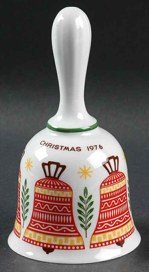 Christmas Bell 1976 Christmas Bell - With Box by Bareuther & Co-1