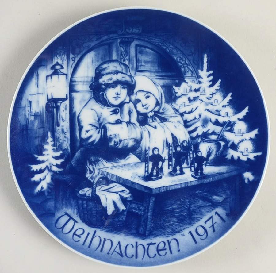 Christmas Plate Toys For Sale - No Box by Bareuther & Co-1