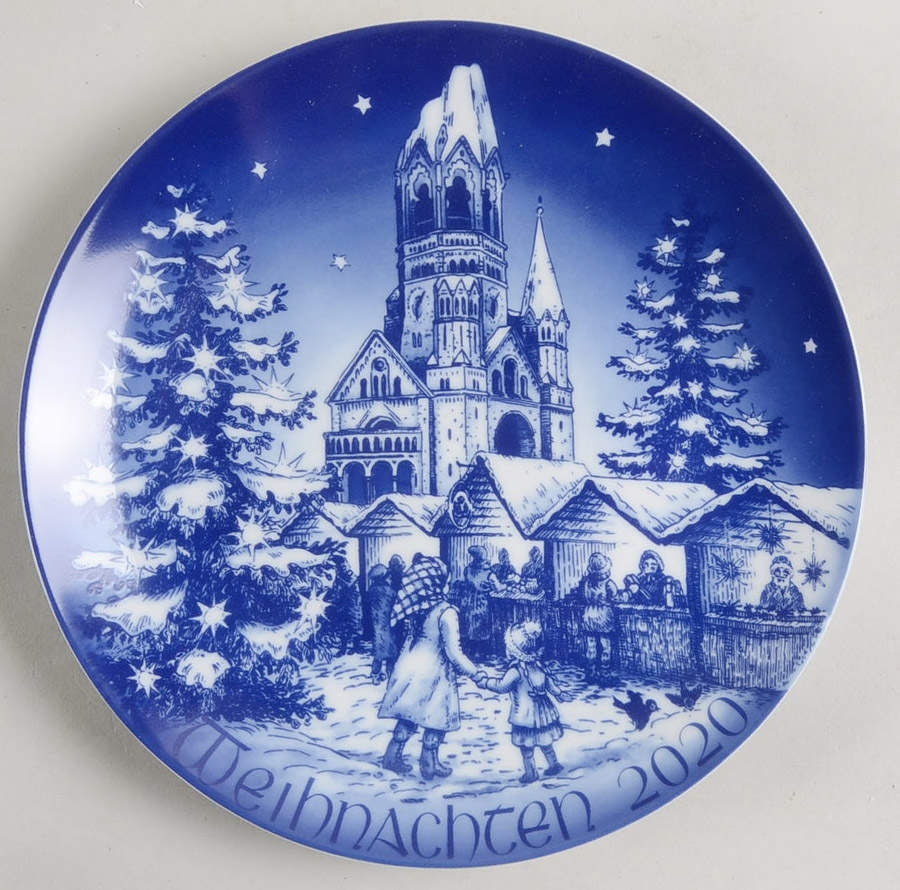 Christmas Plate 2020 Christmas Plate - No Box by Bareuther & Co-1