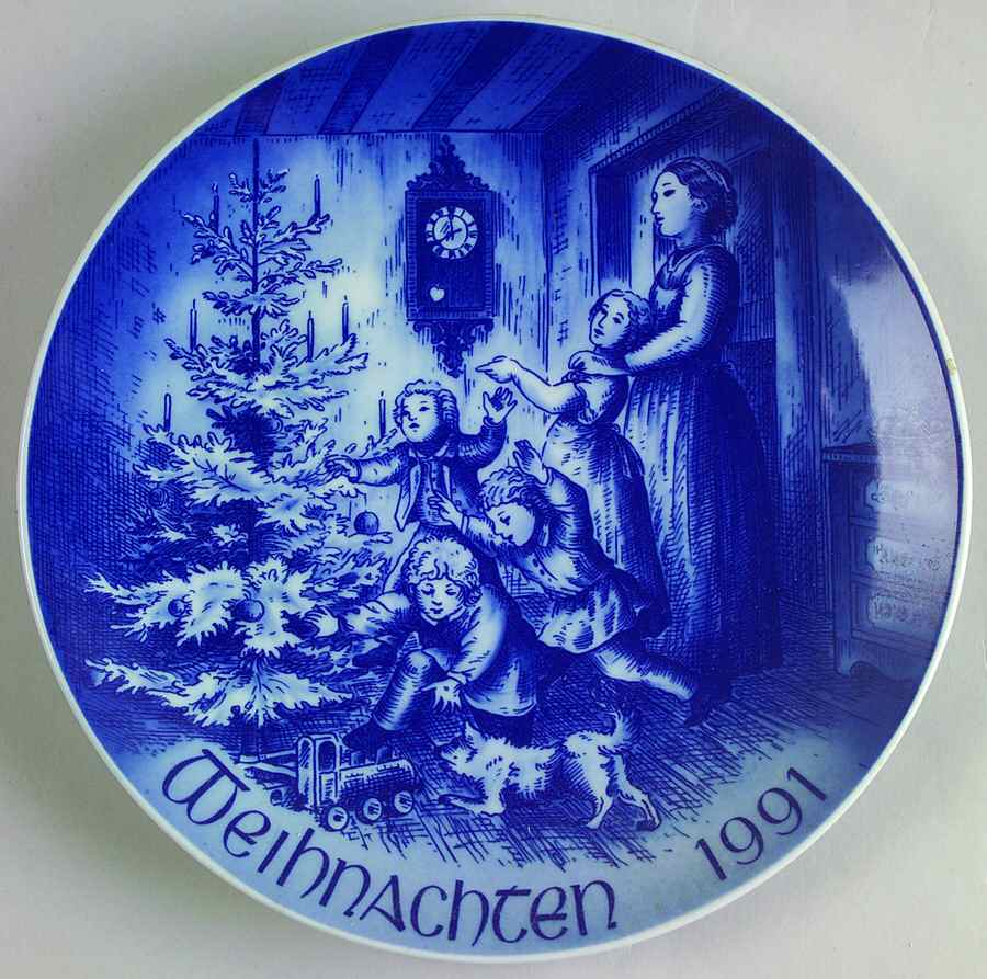 Christmas Plate Christmas Joy - No Box by Bareuther & Co-1