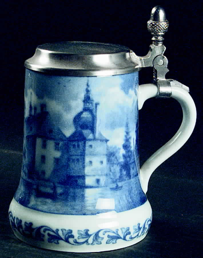 Berlin Annual Stein Watercastle Lembeck,Westfalia - Boxed by Berlin Design-1