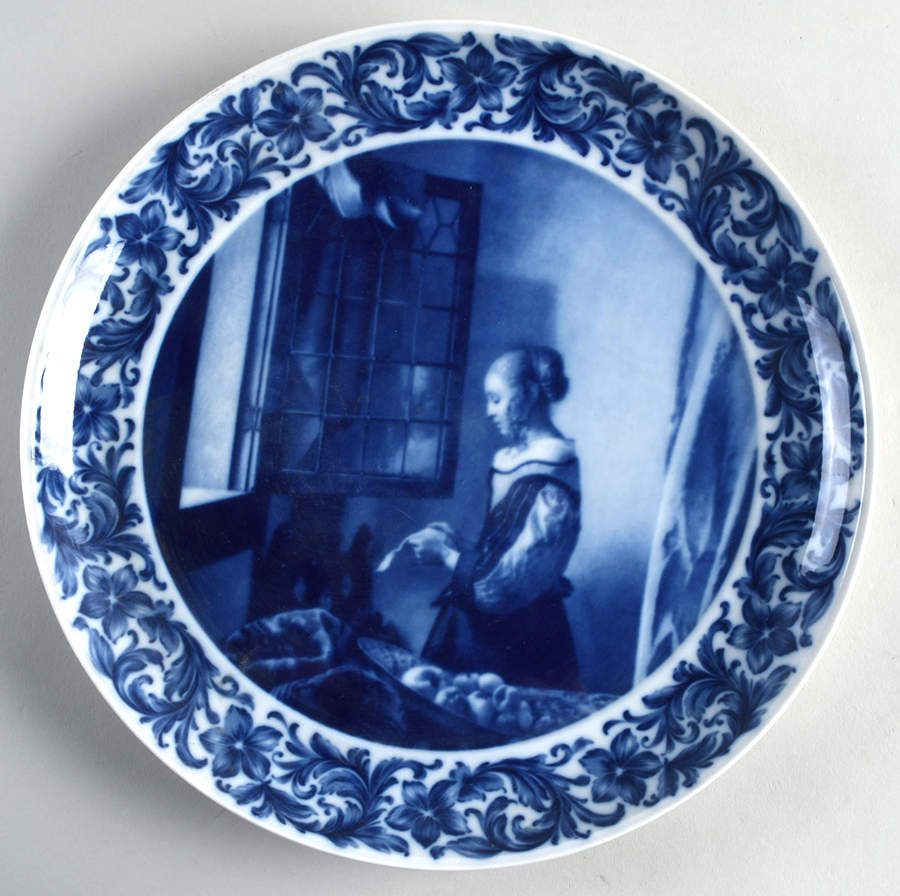 Johannes Vermeer Girl With Letter - No Box by Berlin Design-1