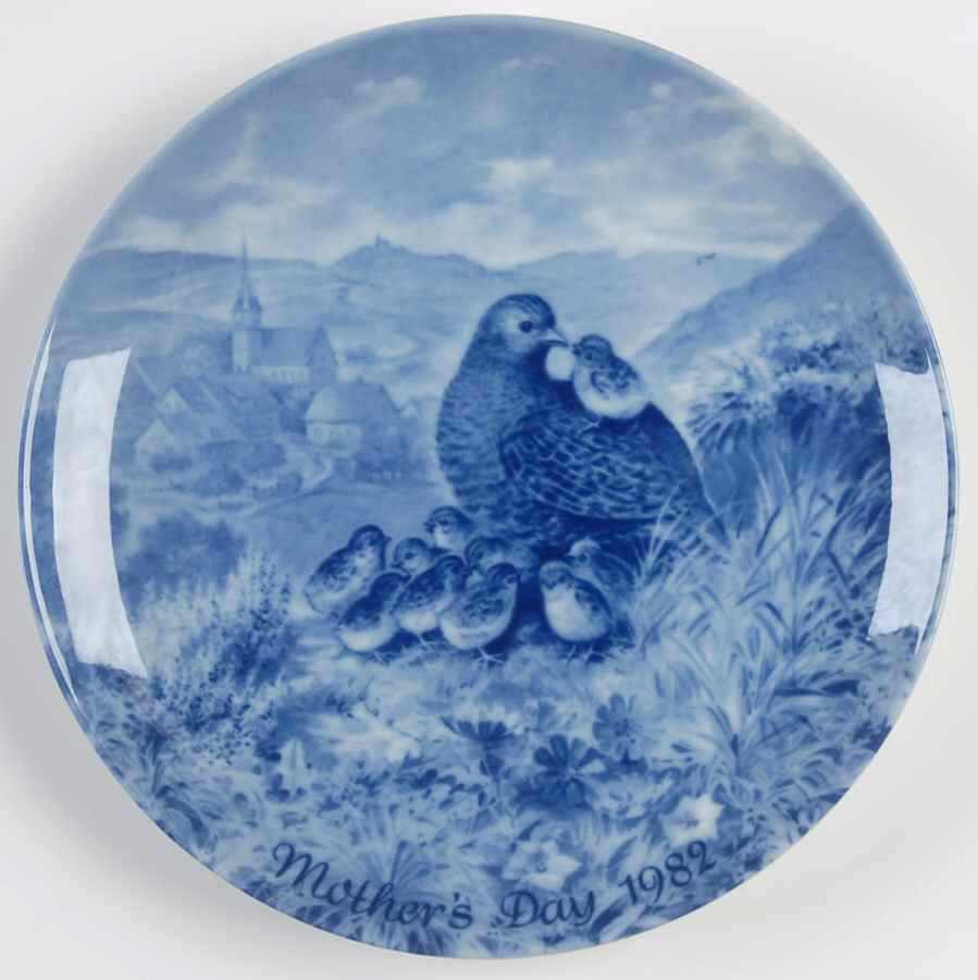 Mothers Day Plate Partridge - Boxed by Berlin Design-1