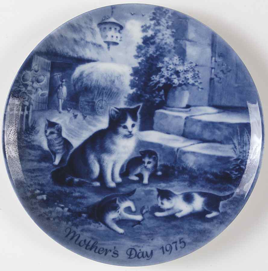 Mothers Day Plate Cats - No Box by Berlin Design-1