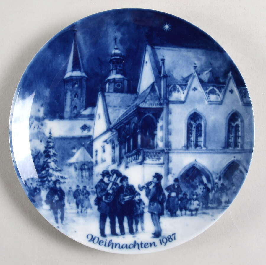 German Christmas Plates Christmas In Gosler - Boxed by Berlin Design-1