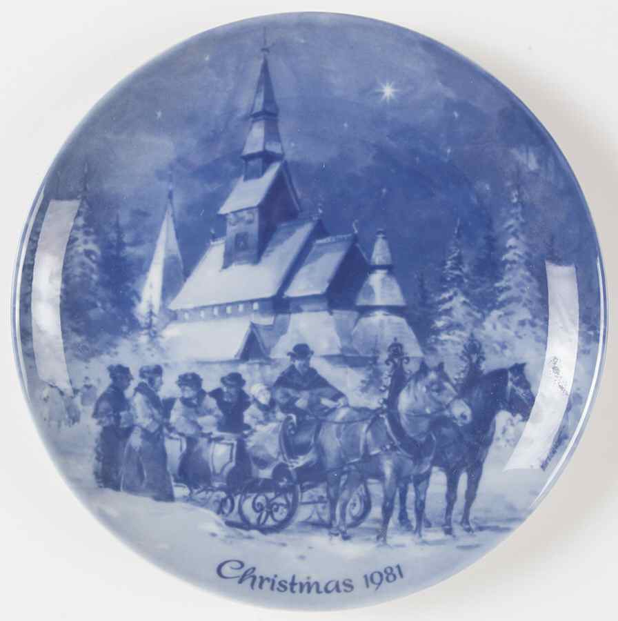German Christmas Plates Christmas In Hahnenklee - Boxed by Berlin Design-1