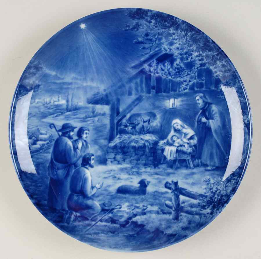 Jubilee German Christmas Plate German Christmas Jubilee - With Box by Berlin Design-1
