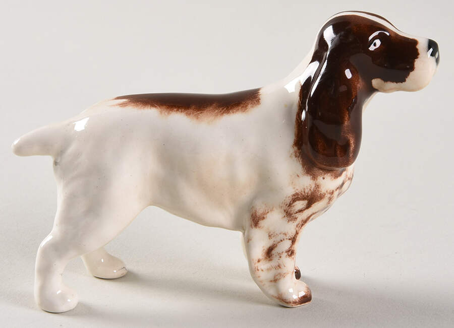 Beswick Figurine Cocker Spaniel-Liver And White - No Box by Beswick-1