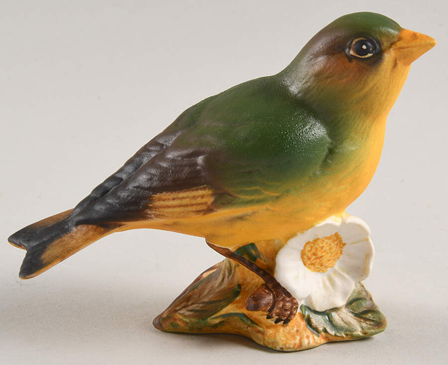 Beswick Figurine Greenfinch With Flower - No Box by Beswick-1
