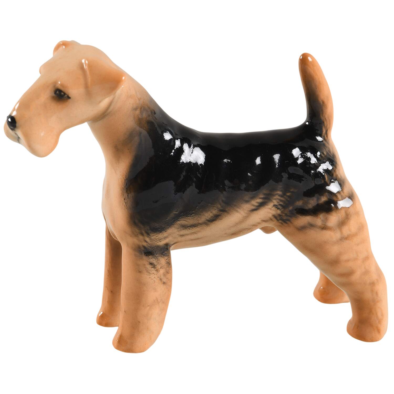 Beswick Figurine Airedale Terrier Cast Iron Monarch - No Box by Beswick-1