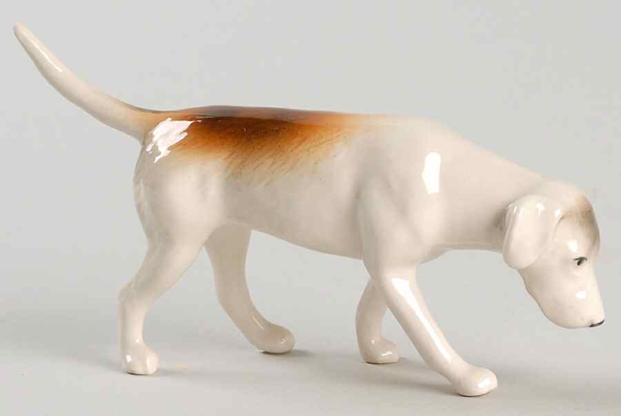 Beswick Figurine Foxhound-Thin Legs & Tail - Boxed by Beswick-1