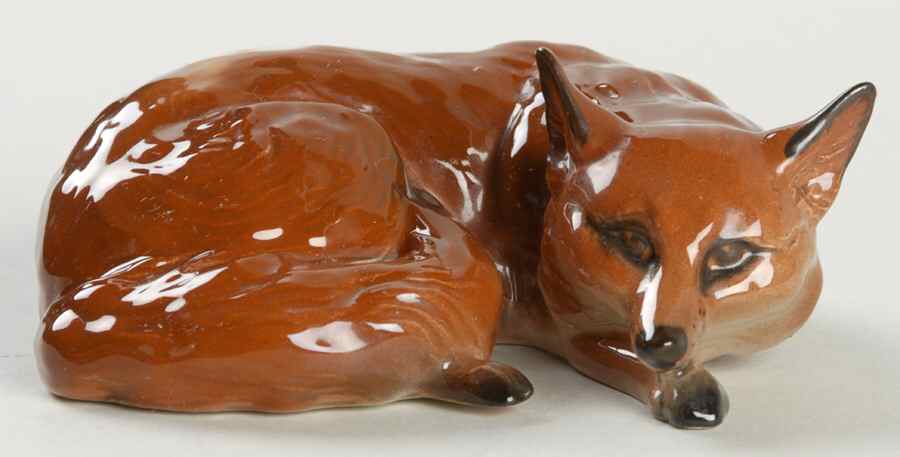 Beswick Figurine Fox-Curled - No Box 108 by Beswick-1
