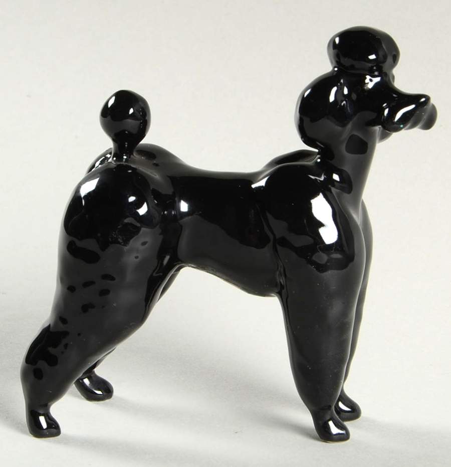 Beswick Figurine Poodle-Black - Boxed by Beswick-1