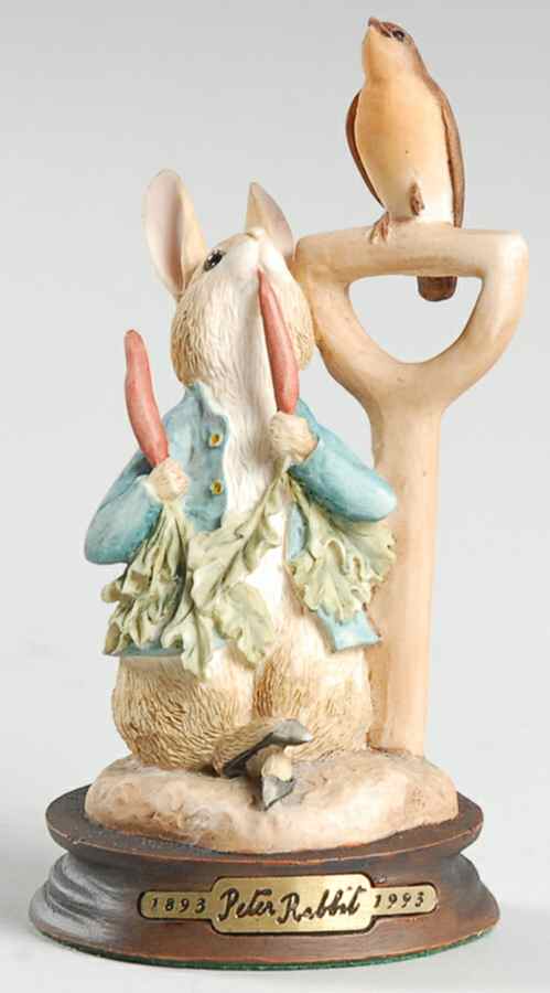 Peter Rabbit Peter Rabbit Eating A Radish - Boxed by Border Fine Arts-1