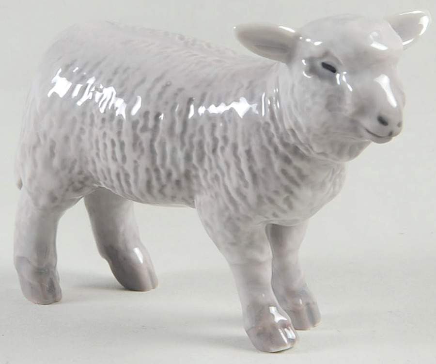 Animals-Farm and Domestic Lamb - No Box by Bing & Grondahl-1