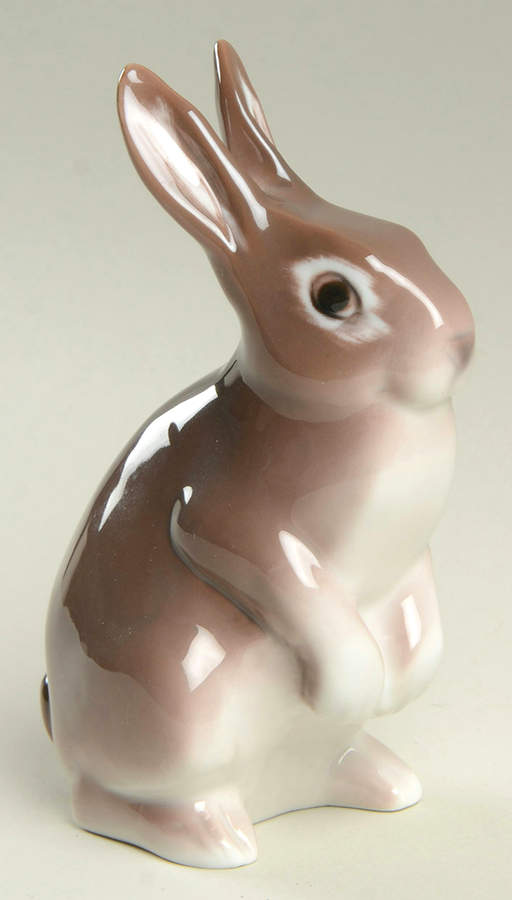 Animals-Farm and Domestic Rabbit Standing - No Box by Bing & Grondahl-1