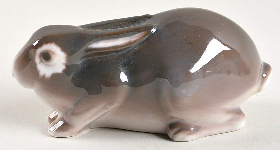 Animals-Farm and Domestic Rabbit Lying - No Box by Bing & Grondahl-1
