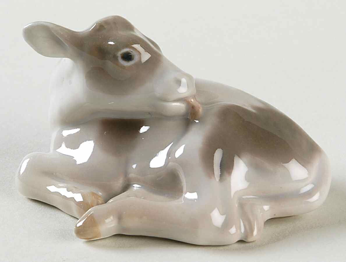 Animals-Farm and Domestic Calf - No Box by Bing & Grondahl-1