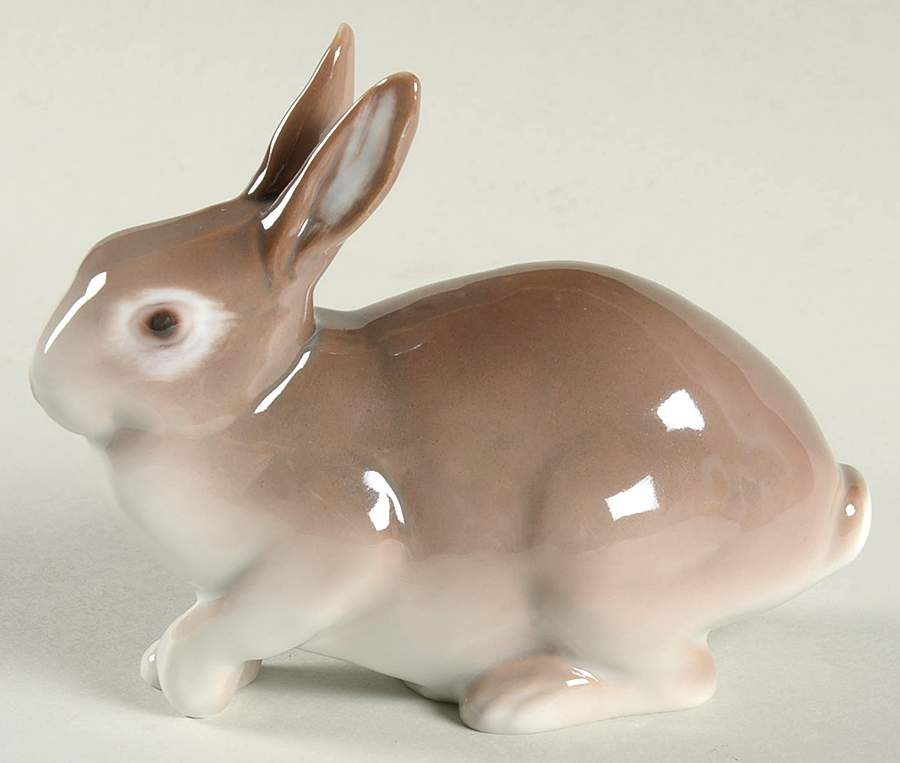 Animals-Farm and Domestic Rabbit Sitting - No Box by Bing & Grondahl-1
