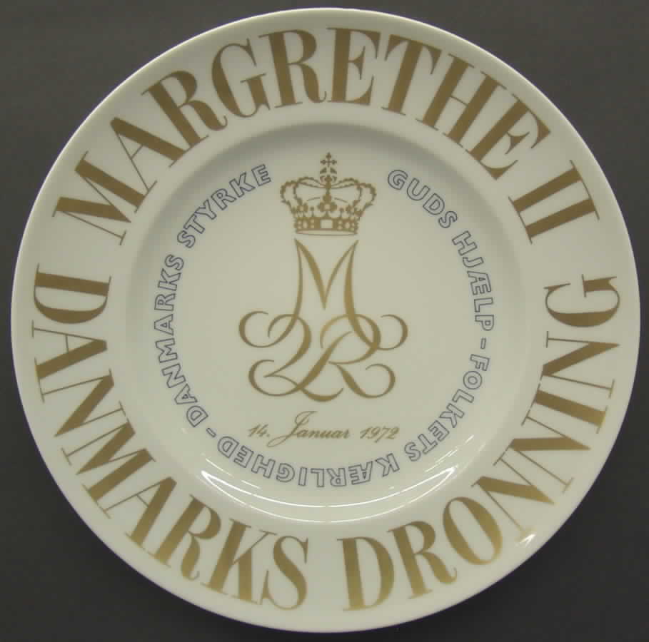 Bing & Grondahl Margrethe Ii Of Denmark Coronation - Boxed by Bing & Grondahl-1