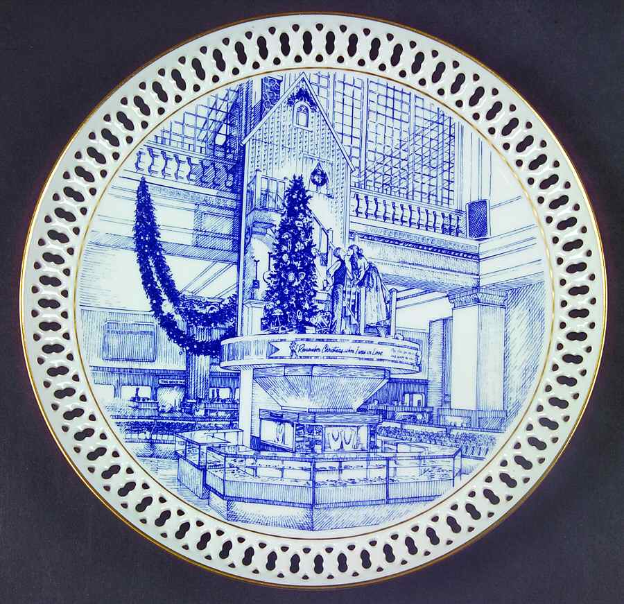 Bing & Grondahl Marshall Field's Annual Plate - No Box by Bing & Grondahl-1