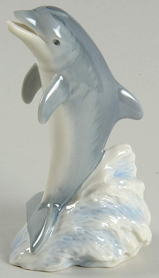Mother's Day Figurine Dolphin - Boxed by Bing & Grondahl-1