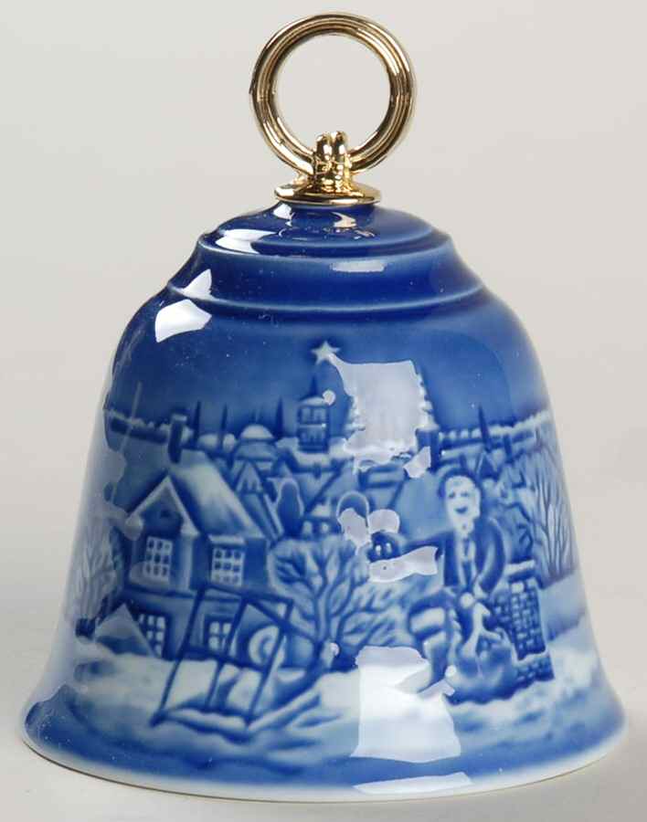 Christmas Bell-Bing & Grondahl Visit From Santa Claus - Boxed by Bing & Grondahl-1
