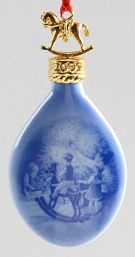 Christmas Drop Ornament Christmas Eve  - No Box by Bing & Grondahl-1