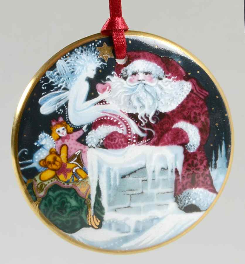 Santa Claus Santas Arrival - Boxed by Bing & Grondahl-1