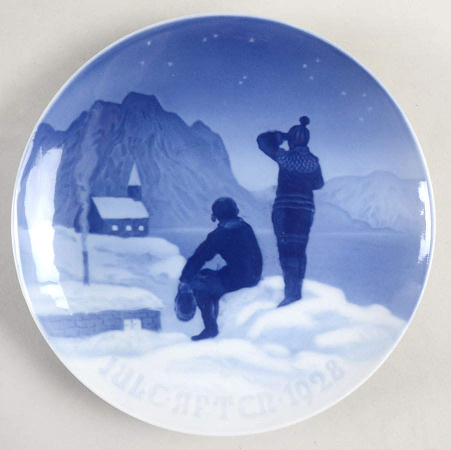 Annual Christmas Plate Eskimos - No Box by Bing & Grondahl-1