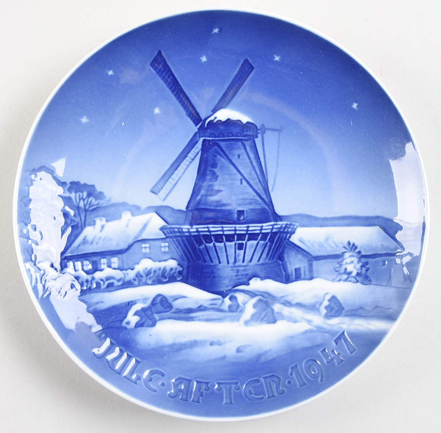 Annual Christmas Plate Dybbol Mill - No Box by Bing & Grondahl-1