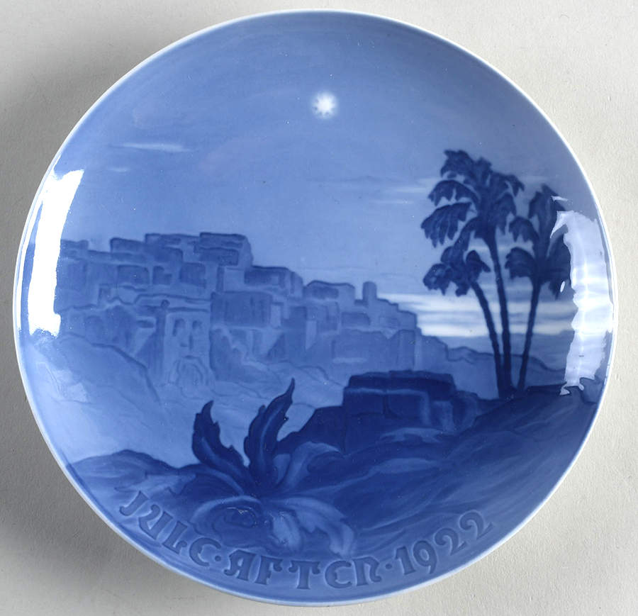 Annual Christmas Plate Star Of Bethlehem - No Box by Bing & Grondahl-1