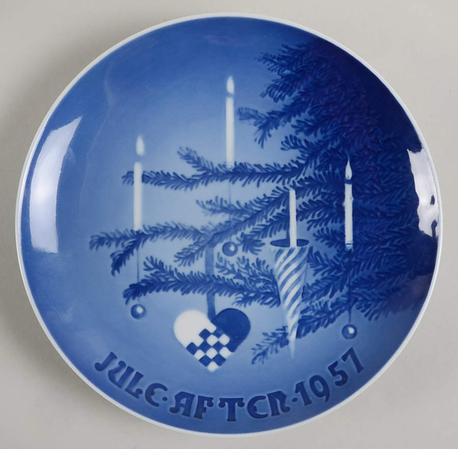 Annual Christmas Plate Christmas Candles - No Box by Bing & Grondahl-1