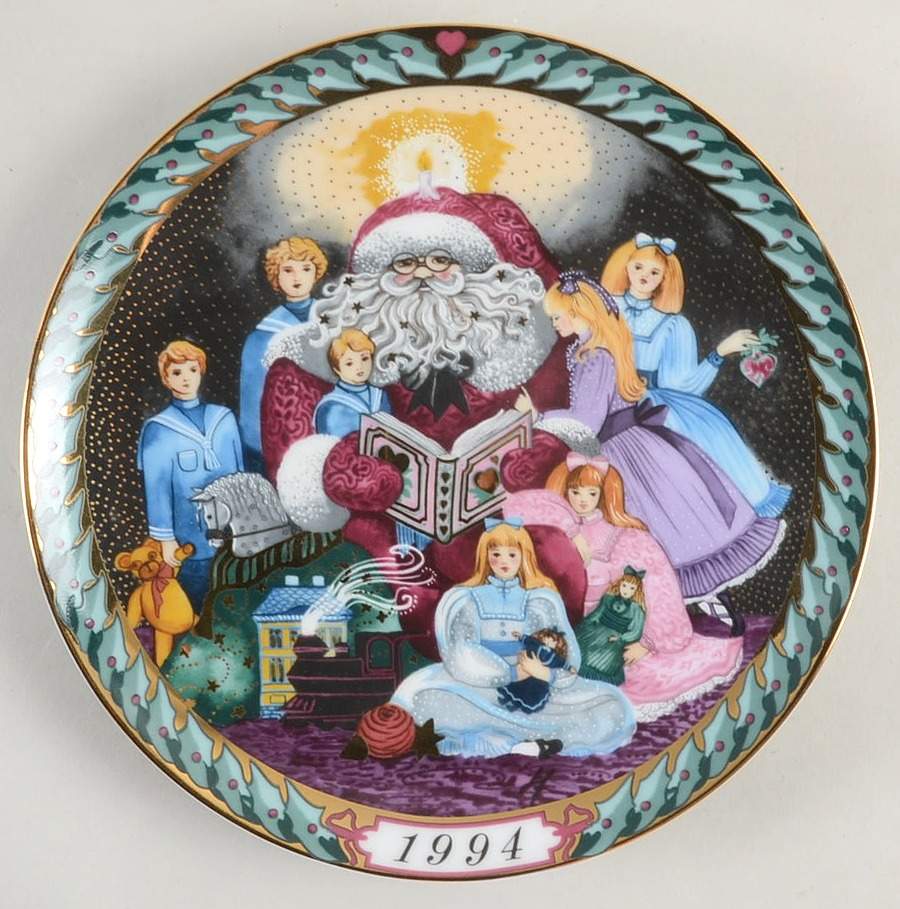 Santa Claus Collection Christmas Stories - Boxed by Bing & Grondahl-1