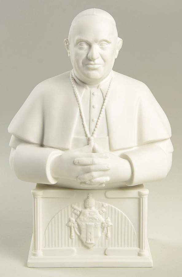 Boehm Figurines Pope John Xxiii-Bust-Bisque - No Box by Boehm-1
