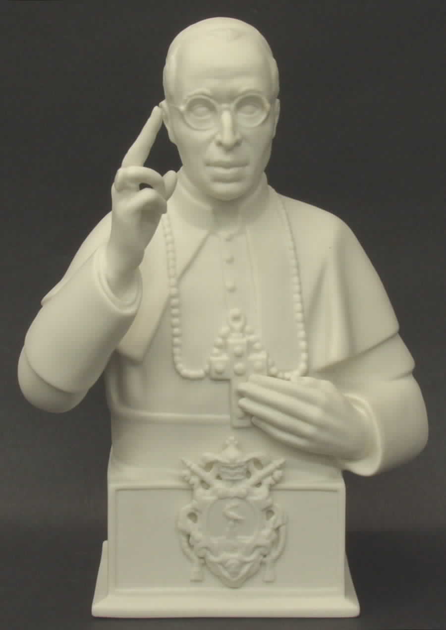 Boehm Figurines Pope Pius Xii-Small White Bisque - No Box by Boehm-1
