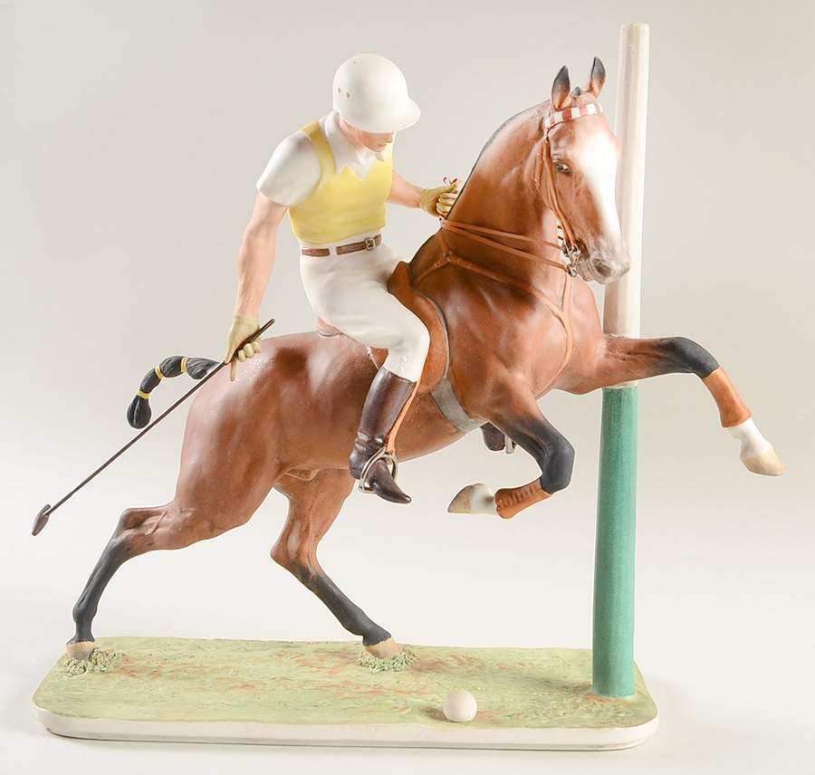 Boehm Figurines Polo Player On Bay - No Box by Boehm-1