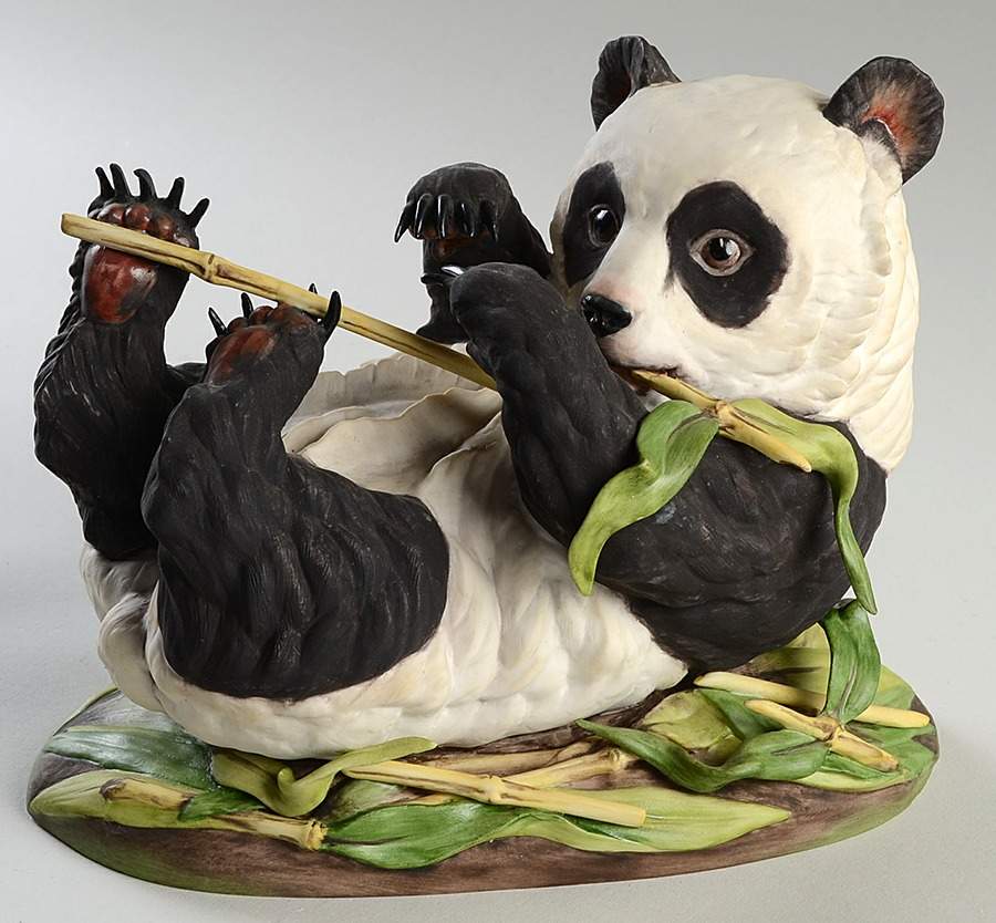 Boehm Animals Panda-Reclining - No Box by Boehm-1