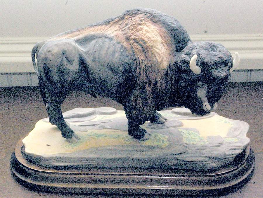 Boehm Animals Buffalo (Bison Bison) - No Box by Boehm-1