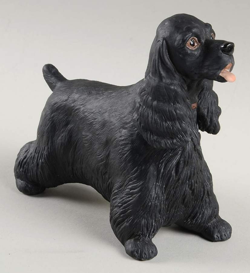 Boehm Animals Cocker Spaniel-Black - No Box by Boehm-1