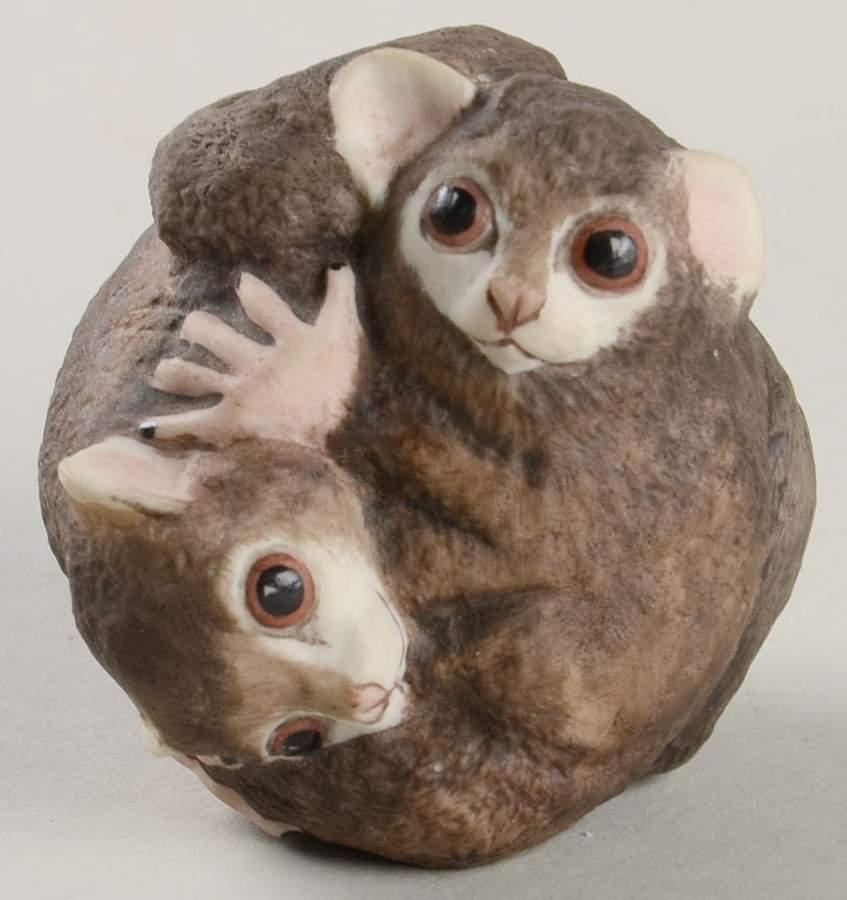 Boehm Animals Bush Babies-In The Round - No Box by Boehm-1