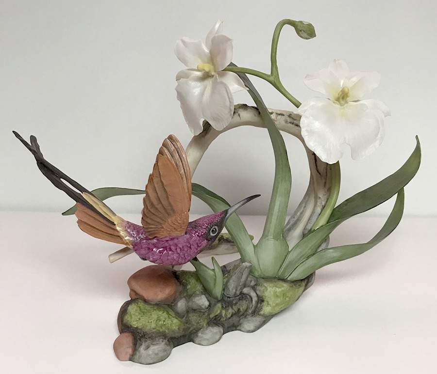 Boehm Birds Hummingbird-Crimson Topaz - Nb1065, No Box by Boehm-1