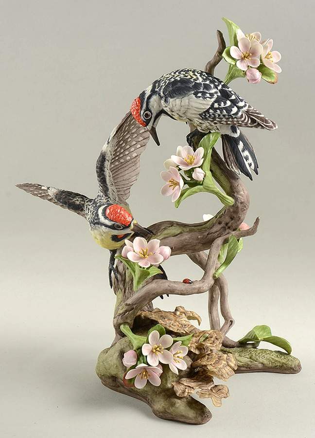 Boehm Birds Yellow-Bellied Sapsuckers - No Box by Boehm-1