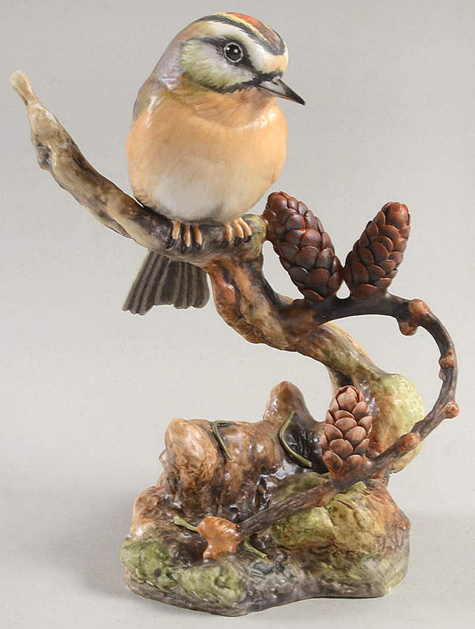 Boehm Birds Firecrest With Larch - No Box by Boehm-1