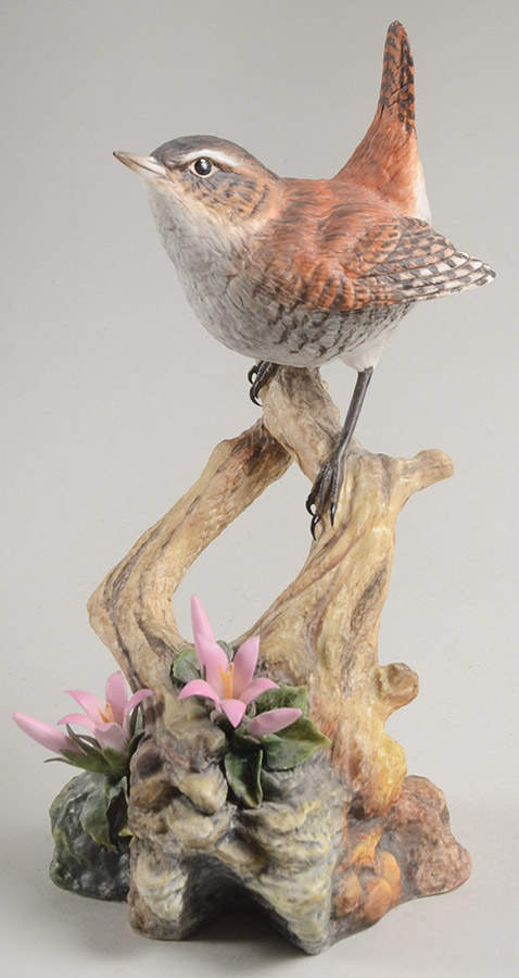 Boehm Birds Wren With Campanula - No Box Nb1151 by Boehm-1