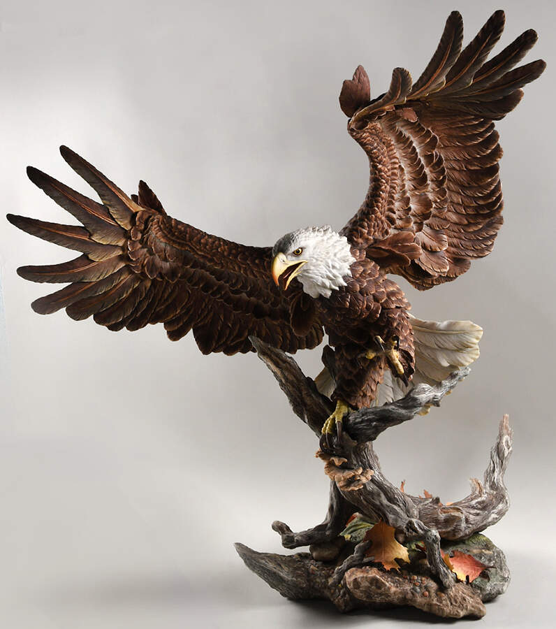 Boehm Birds American Bald Eagle - Nb1075, No Box by Boehm-1