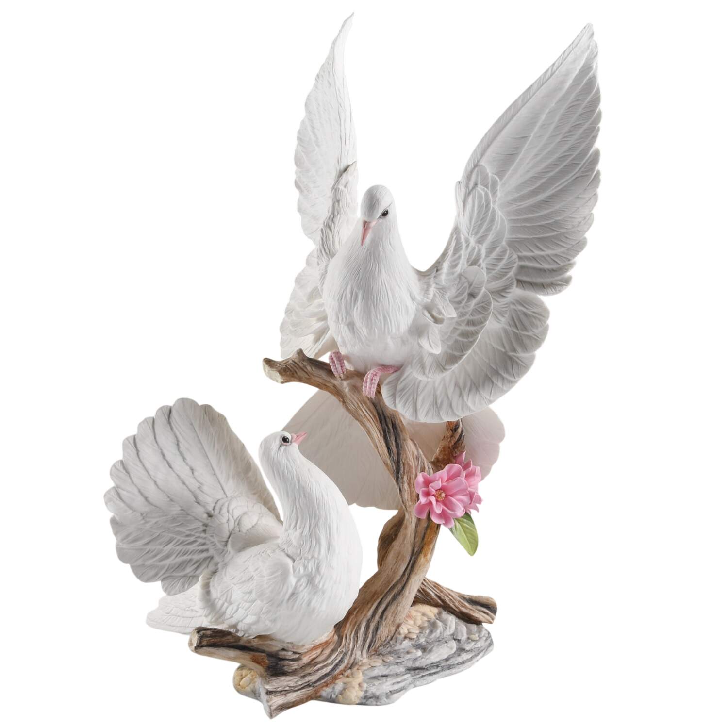 Boehm Birds Dove With Cherry Blossom - No Box by Boehm-1